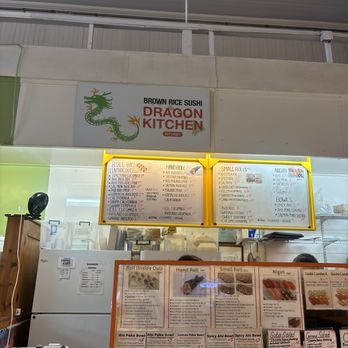 Dragon Kitchen Brown Rice Sushi - Inside, menu - Japanese Near Me - Hilo, Hawaii