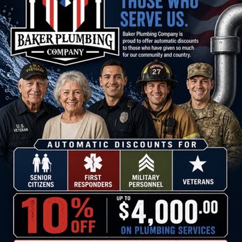 Baker Plumbing - Plumbing Near Me Baker Plumbing - Plumbing Near Me