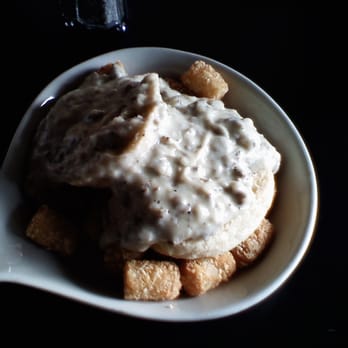 Palomino Bar - Biscuits'n'Gravy over a bed of tots. - Southern Near Me - Milwaukee, Wisconsin Palomino Bar - Biscuits'n'Gravy over a bed of tots. - Southern Near Me - Milwaukee, Wisconsin