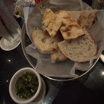 Grotto Ristorante - Bread and olive oil - Italian Near Me - Houston, Texas