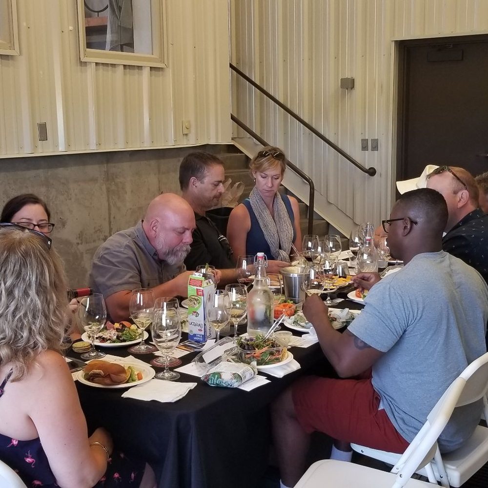 The Touring Company - During our lunch stop....just amazing... - Wine Tours Near Me