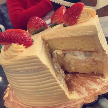 Sunny Bakery - Chunks and chunks of aromatic durian embedded in the airy and bouncy layers of sponge cake - Bakeries Near Me - San Gabriel, California Sunny Bakery - Chunks and chunks of aromatic durian embedded in the airy and bouncy layers of sponge cake - Bakeries Near Me - San Gabriel, California