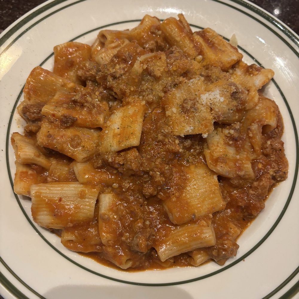 Rigatoni Bolognese Rigatoni Bolognese