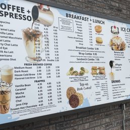 Menu in Drive-Thru Menu in Drive-Thru