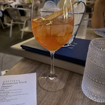 Zaytinya - Aperol spritz - Greek Near Me - Washington, DC, District of Columbia