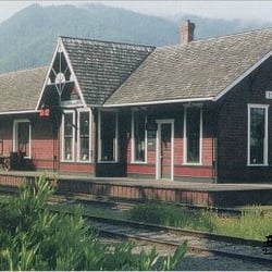 Issaquah Historical Society Depot - Originally called Gilman Station, the Issaquah Depot was built in 1889 by the Seattle Lake Shore & Eastern Railway.