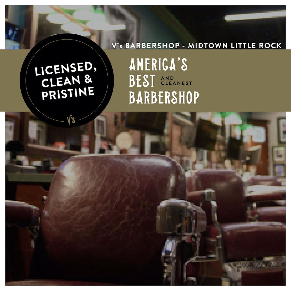 V's Barbershop Midtown Little Rock Logo