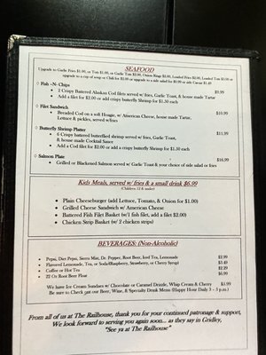 Menu photo 5 Rail House Pub & Grill Gridley, CA Menu photo 5 Rail House Pub & Grill Gridley, CA