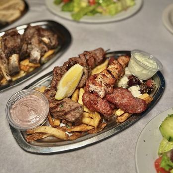 Athena Grill - Mezes Krasiou ($19.95) - Greek Near Me - Santa Clara, California Athena Grill - Mezes Krasiou ($19.95) - Greek Near Me - Santa Clara, California