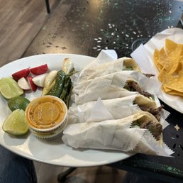 Steak tacos. Yum.