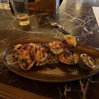 Ember - Shrimp kebabs - delicious! - Breakfast & Brunch Near Me - Moab, Utah