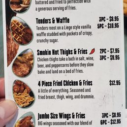Menu Menu