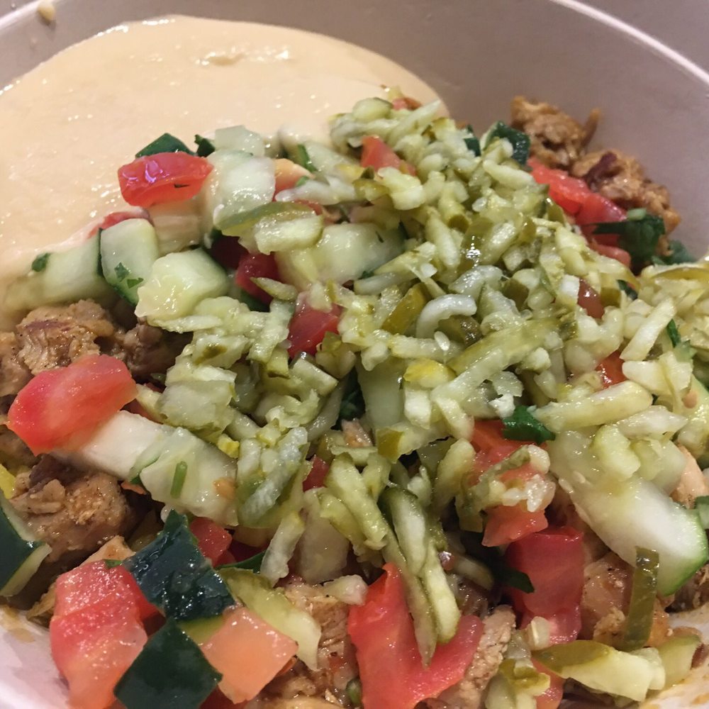 Chicken schwarma plate Chicken schwarma plate