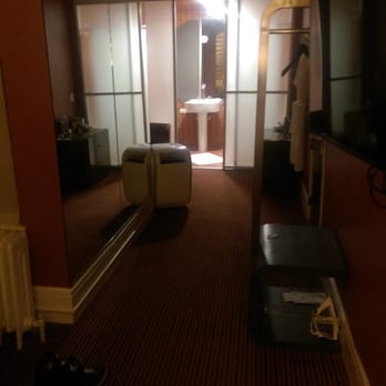 Hotel Union Square - View of the room from the bed at 10am - Hotels Near Me - San Francisco, California