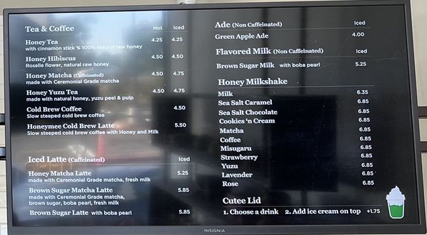 Menu photo 5 Honeymee Irvine, CA Menu photo 5 Honeymee Irvine, CA