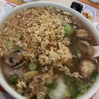 China Wok - Three Flavor Sizzling Rice Soup - Chinese Near Me - Canyon Cntry, California China Wok - Three Flavor Sizzling Rice Soup - Chinese Near Me - Canyon Cntry, California