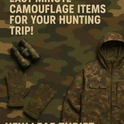 New Leaf Thrift - Camo for hunting.