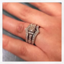 M.C. Ginsberg Objects of Art - Custom wedding bands designed to match an engagement ring.