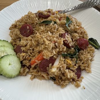 56 Thai Cafe - Chinese Sausage Thai Fried Rice - Thai Near Me - San Diego, California 56 Thai Cafe - Chinese Sausage Thai Fried Rice - Thai Near Me - San Diego, California