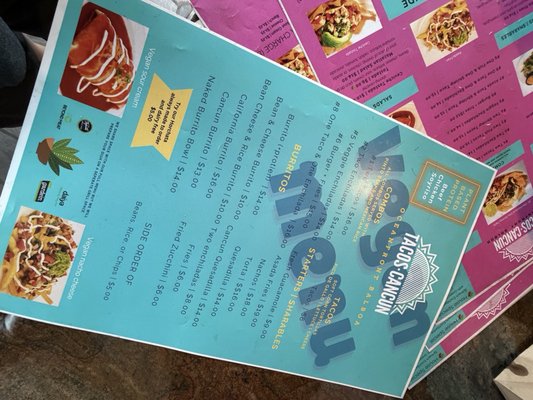 Menu photo 1 Tacos Cancun Newport Beach, CA Menu photo 1 Tacos Cancun Newport Beach, CA