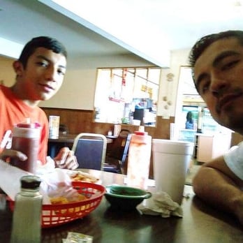 Ranchito Cafe - Inside the restaurant.. love their SALSA and CHIPS.. can u tell? - Mexican Near Me - Lakin, Kansas