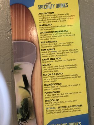 Menu photo 1 Sandbar Bar & Grill Virginia Beach, VA