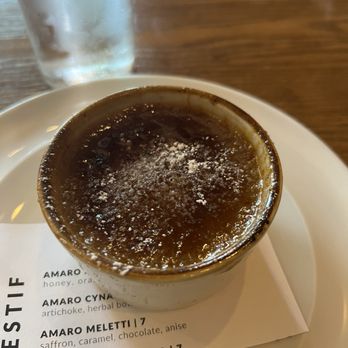 Mass St. Fish House & Raw Bar - Vietnamese coffee creme brulee - Seafood Near Me - Lawrence, Kansas Mass St. Fish House & Raw Bar - Vietnamese coffee creme brulee - Seafood Near Me - Lawrence, Kansas