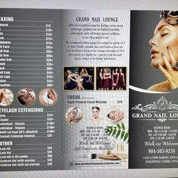 Grand Nails Lounge - Menu Grand Nails Lounge Etown