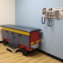 Elica Health Centers - Mack Road - One of the pediatric exam rooms.