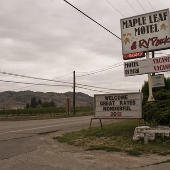 Maple Leaf Motel and RV Campground Resort - Campgrounds Near Me - Oliver, British Columbia Maple Leaf Motel and RV Campground Resort - Campgrounds Near Me - Oliver, British Columbia
