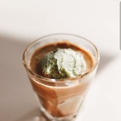 Fiesta On Eighteenth - Affogato with pistachio gelato