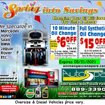 Auto Spa - Oil Change Stations Near Me - Island Park, New York