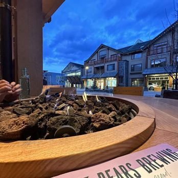 Three Bears Brewery and Restaurant - Downstairs Fire Pits - Brewpubs Near Me - Banff, Alberta Three Bears Brewery and Restaurant - Downstairs Fire Pits - Brewpubs Near Me - Banff, Alberta