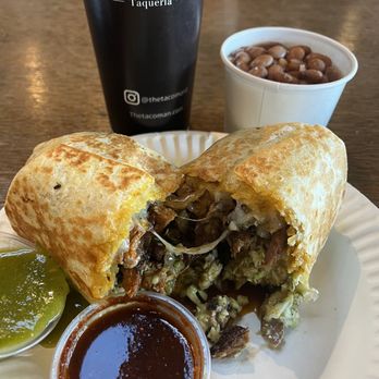 The Taco Man - Al pastor regular size burrito - Tacos Near Me - Glendora, California