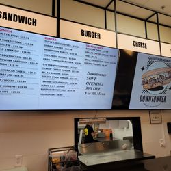 Downtowner - Menu