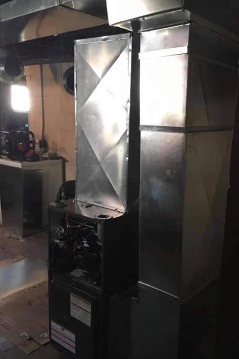 Slide of Aviña's Heating and Cooling