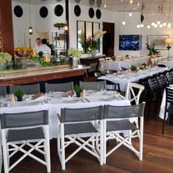 Empire Lounge - All set for a very special lunch for flying aficionados
