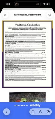 Menu photo 1 Kaffe Mocha & Grill Santa Rosa, CA Menu photo 1 Kaffe Mocha & Grill Santa Rosa, CA