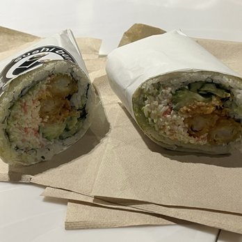 IJ Sushi Burrito - Tempura Shrimp Sushi Burrito - Sushi Bars Near Me - Seattle, Washington IJ Sushi Burrito - Tempura Shrimp Sushi Burrito - Sushi Bars Near Me - Seattle, Washington