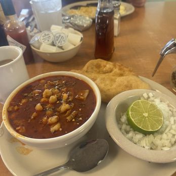 Grandmas Kitchen - Menudo with frybread. - Mexican Near Me - Bloomfield, New Mexico