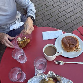 Bev's Cafe and Market - Quiche and 2 egg sandwiches - Breakfast & Brunch Near Me - Kennebunk, Maine