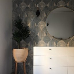 Bedroom feature wall Bedroom feature wall
