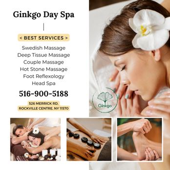 Ginkgo Day Spa - Check out our services and benefits - Massage Near Me - Rockville Centre, New York Ginkgo Day Spa - Check out our services and benefits - Massage Near Me - Rockville Centre, New York