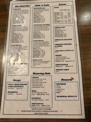 Menu photo 1 Bubba’s Burrito Bar Islip, NY