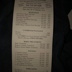 New You Spa - Price List: 90min combined package is now $90 The 120min combined package is now $120