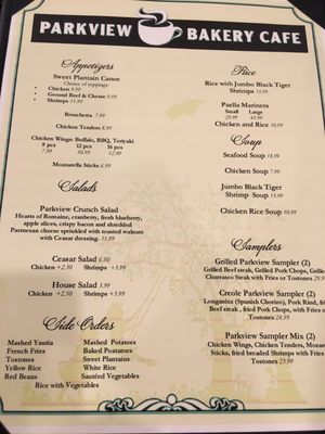 Menu photo 1 Parkview Bakery Cafe Providence, RI