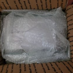 Bubble wrapped on top, bottom and sides.