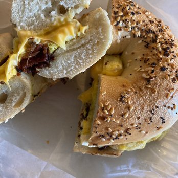Brooklyn Bagel Bakery - Bacon eggs and cheese on everything - Bagels Near Me - Arlington, Virginia Brooklyn Bagel Bakery - Bacon eggs and cheese on everything - Bagels Near Me - Arlington, Virginia