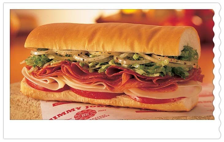 Food from Jimmy John's