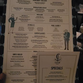 Catch NYC - Menu - Asian Fusion Near Me - New York, New York